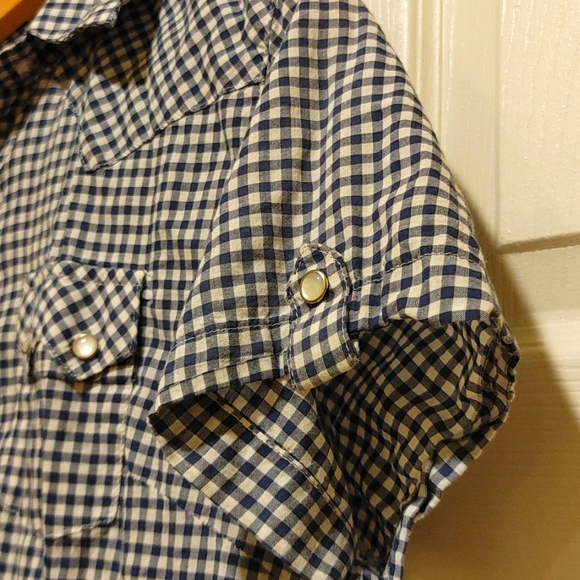 Wrangler lightweight western snap button shirt - Picture 3 of 3
